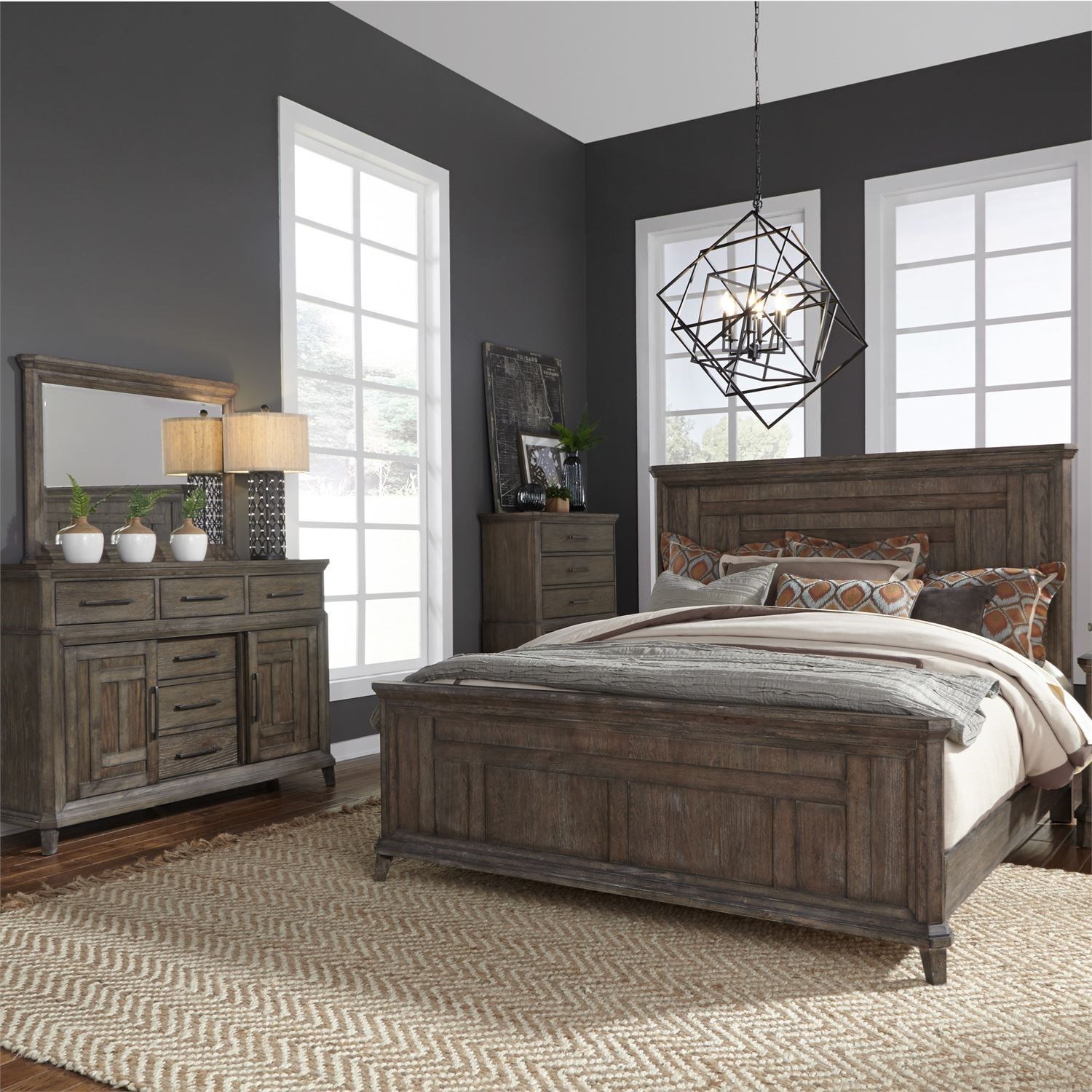 Liberty Furniture Artisan Prairie Queen Bedroom Group A1 Furniture